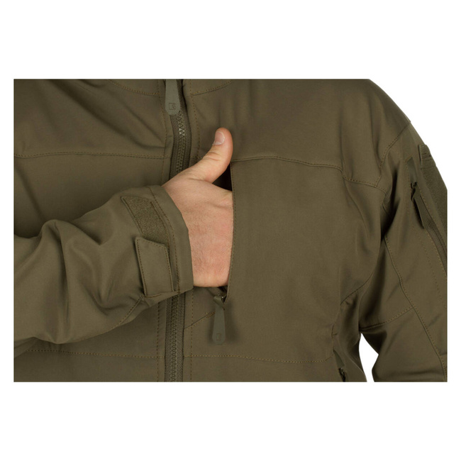 RAPAX SOFTSHELL JACKET - RAL7013 - CLAWGEAR