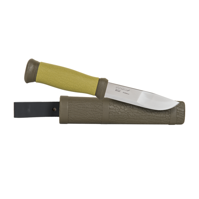 KNIFE Morakniv Outdoor 2000 - Stainless Steel - Olive Green