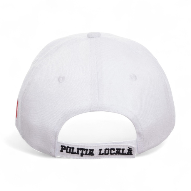 CAP - LOCAL POLICE - PREMIUM QUALITY - 3D EMBROIDERY - WHITE