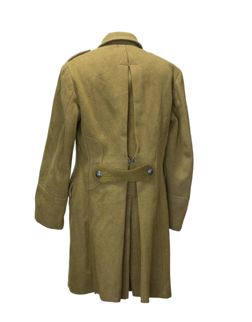 CLOTH TRENCH COAT - ROMANIAN MILITARY SURPLUS - USED