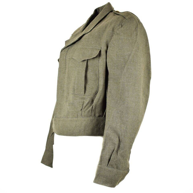 BELGIAN IKE JACKET - OD - MILITARY SURPLUS - LIKE NEW