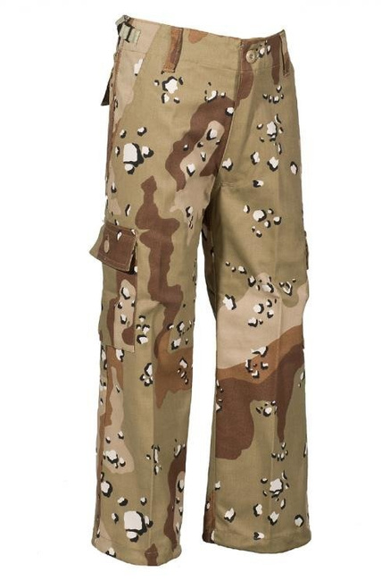 KIDS PANTS US FIELD DESERT CAMO