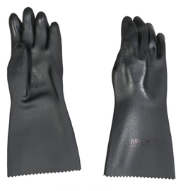 German Black Neoprene Protection Gloves Used