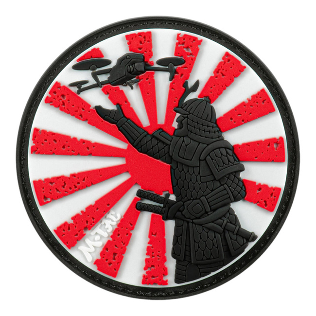 PATCH THE WAY OF THE SAMURAI PVC - RED/BLACK - M-TAC