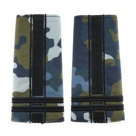 Air Force Lieutenant Colonel Ranks - Combat Camouflage - With Defense Intelligence Rank Insignia