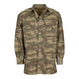 Field Jacket - Ripstop - TR Turkish Army Military Surplus - Turkish Camo M2008 - Like New