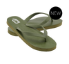BEACH SLIPPERS - OLIVE