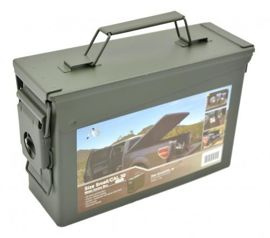 Ammunition box U.S. ARMY O.D. METAL AMMO. BOX (CAL. 30) 17,8 x 9,5 x 27,6 cm