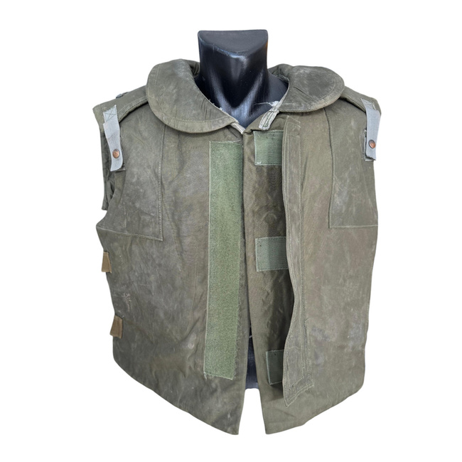 BULLETPROOF VEST TYPE M - MILITARY SURPLUS ROMANIAN ARMY - DECORATION - USED