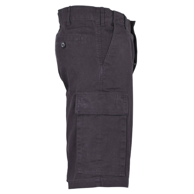 BW MOLESKIN BERMUDA - BLACK