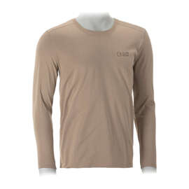 BASIC LONG SLEEVE T-SHIRT - KHAKI - CLAWGEAR