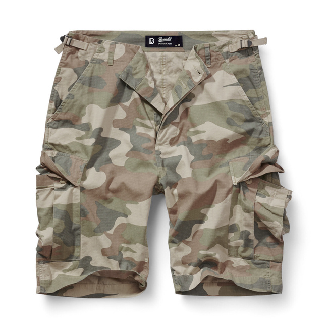 BDU Ripstop Shorts - Light Woodland - Brandit