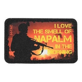 PATCH SMELL OF NAPALM - BLACK - M-TAC