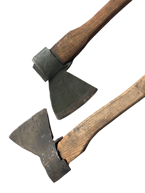 AXE - 48 CM HANDLE - ROMANIAN ARMY MILITARY SURPLUS - USED