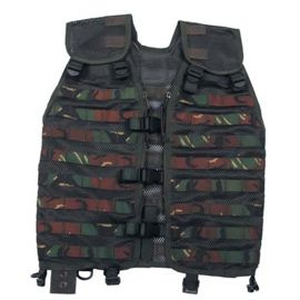 NL TACTICAL VEST - NL CAMO - MILITARY SURPLUS - USED