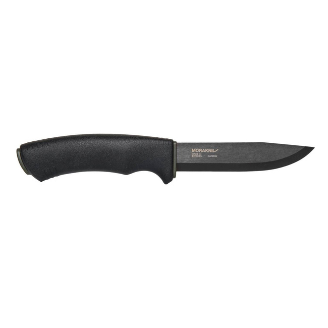 FIXED BLADE KNIFE - BUSHCRAFT - CARBON STEEL - MORAKNIV® - BLACK