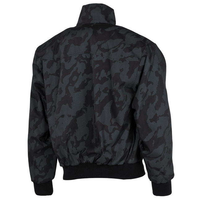 Jacket - "English Style" - NIGHT CAMO - Chequered Pattern Lining
