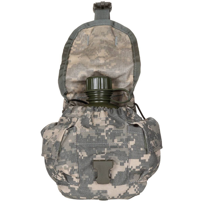 CANTEEN 1 L, AT-DIGITAL COVER - MILITARY SURPLUS US ARMY - OD GREEN - LIKE NEW