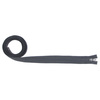 Zipper, partable, grey, 240 cm
