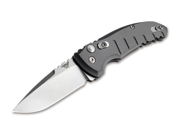 Hogue A01 Microswitch Grey Pocket Knife