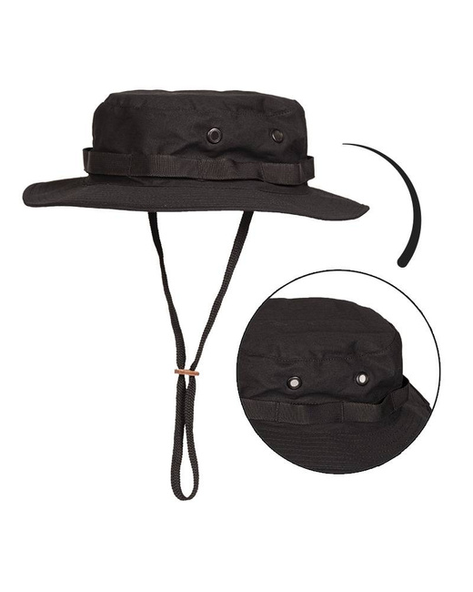 US BOONIE HAT - Mil-Tec - BLACK