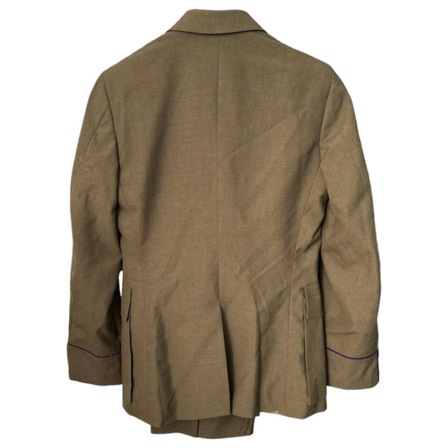 QUARTER QUARTERMASTER SUIT WITH TROUSERS - ROMANIAN ARMY MILITARY SURPLUS - GREEN OD - LIKE NEW