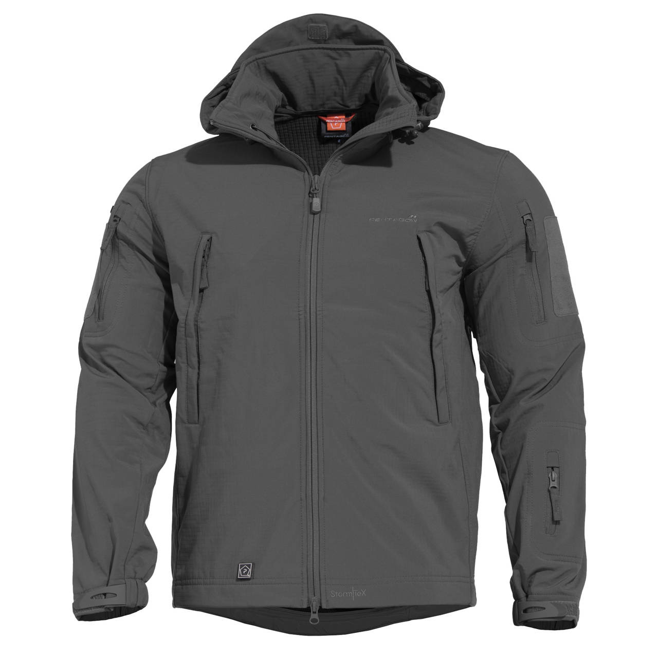WATERPROOF RAIN JACKET ARTAXES SOFTSHELL PENTAGON WOLF GREY