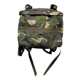 BACKPACK - ROMANIAN ARMY MILITARY SURPLUS - DPM CAMOUFLAGE - IN GOOD CONDITION