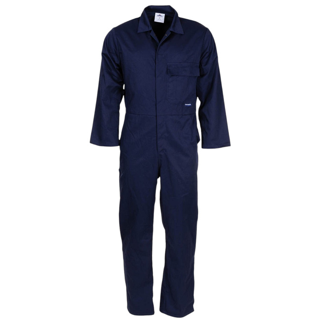 PILOT COVERALL - BRITISH ARMY MILITARY SURPLUS - BLUE - USED