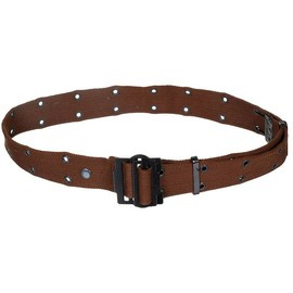 FRENCH BELT FOR PISTOL, 5 CM - BROWN- MFH