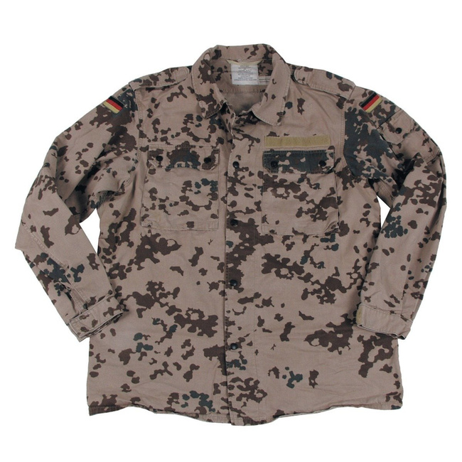 BW JACKET - BW TROPICAL CAMO - MILITARY SURPLUS - USED