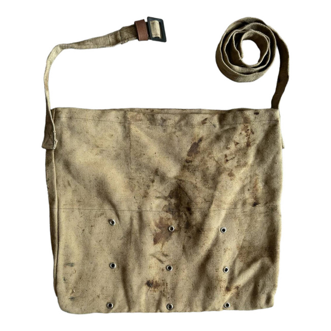 TEXTILE SHOULDER BAG - MILITARY SURPLUS ROMANIAN ARMY - USED