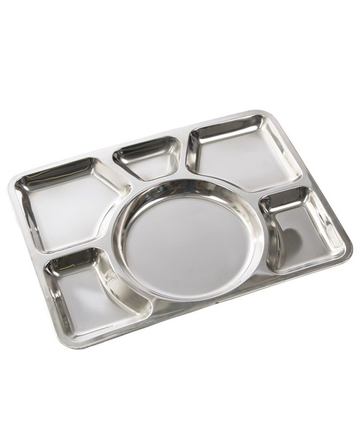 STEEL CANTEEN PLATE SIXFOLD