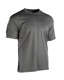TACTICAL QUICK-DRYING T-SHIRT - GREY - MIL-TEC