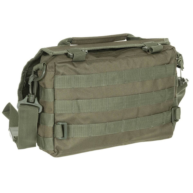 Shoulder Bag, small, "MOLLE", OD green