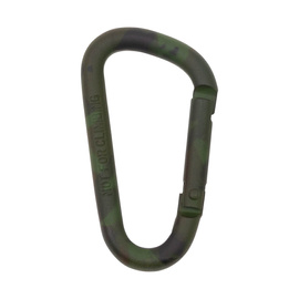 ALUMINIUM CARABINER - CAMO - MFH - 7 MM x 6.5 CM