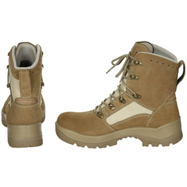 COMBAT BOOTS BW HAIX GORETEX - FOR MEN - KHAKI - GERMAN MILITARY SURPLUS - LIKE NEW