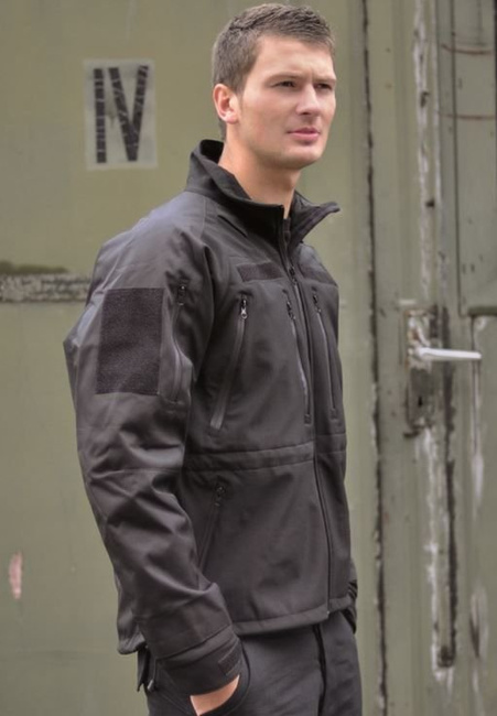 SOFTSHELL JACKET - BLACK - MIL-TEC®