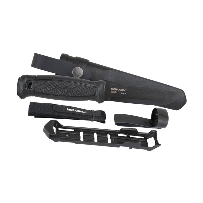 GARBERG BLACK C MULTI-MOUNT KNIFE - CARBON STEEL - MORAKNIV® 