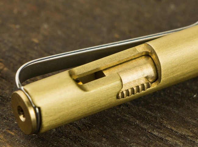TACTICAL PEN ROCKET PEN BRASS - BOKER PLUS