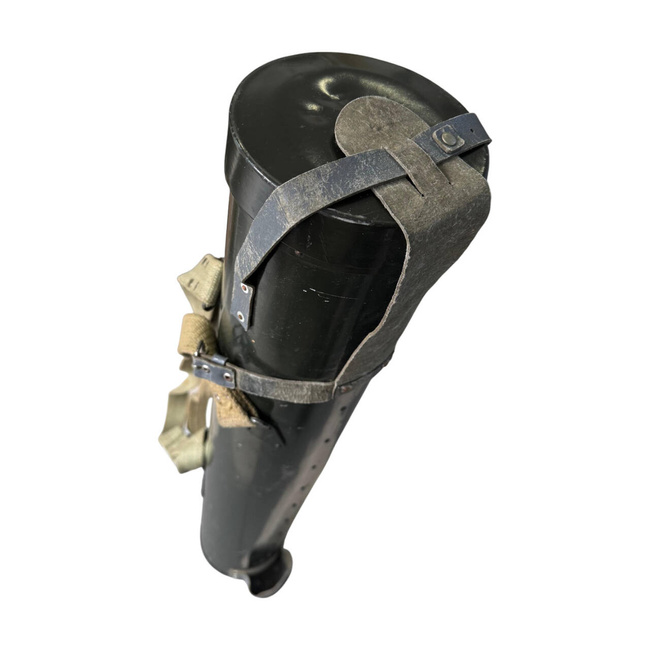 STEREOSCOPIC RANGEFINDER WITH METAL CARRYING CASE, MEASURING BAR AND TRIPOD - WWII - AUTHENTIC ROMAN MILITARY SURPLUS - DECO/GOOD CONDITION