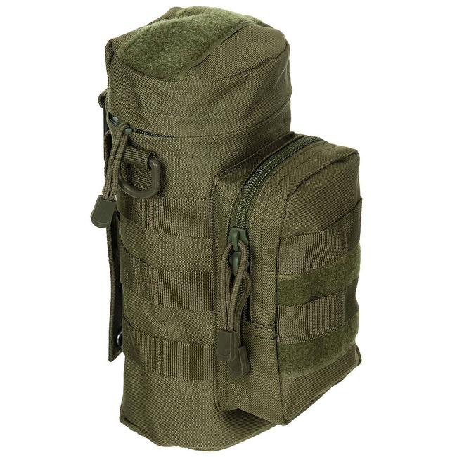 Bag, round, "MOLLE", green