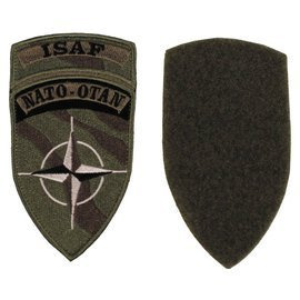 VELCRO PATCH ISAF - NATO-OTAN - LIKE NEW