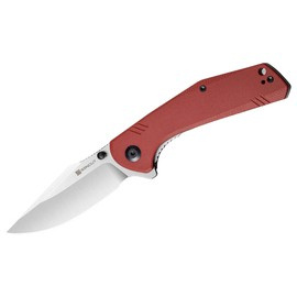 POCKET KNIFE - "SENCUT Actium G10 Burgundy" - Böker