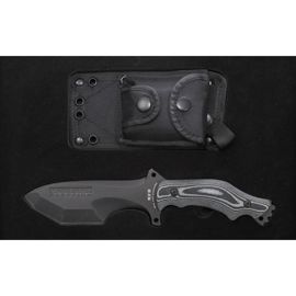 Knife, "OPERATION-SCORPION", with black nylon sheath