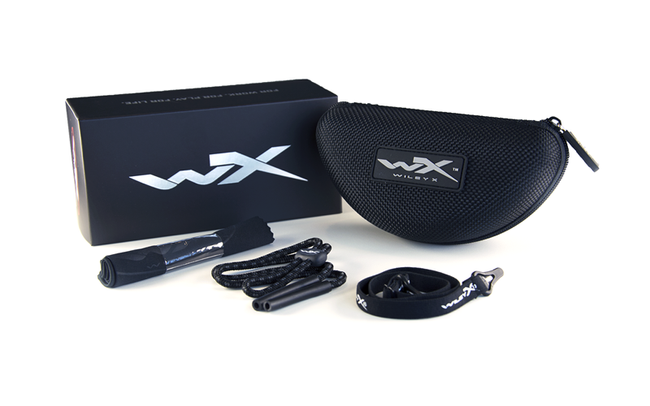 Glasses - Wileyx - BOSS Clear Matte Black Frame