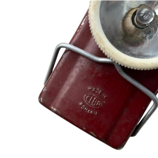 ELBA FLASHLIGHT - ROMANIAN ARMY MILITARY SURPLUS - DIFFERENT COLORS AND TEXTURES - IN GOOD CONDITION