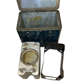 PORTABLE ALUMINUM KITCHEN WITH ISOTHERMAL BOX - ROMANIAN ARMY MILITARY SURPLUS - IN GOOD CONDITION, FUNCTIONAL