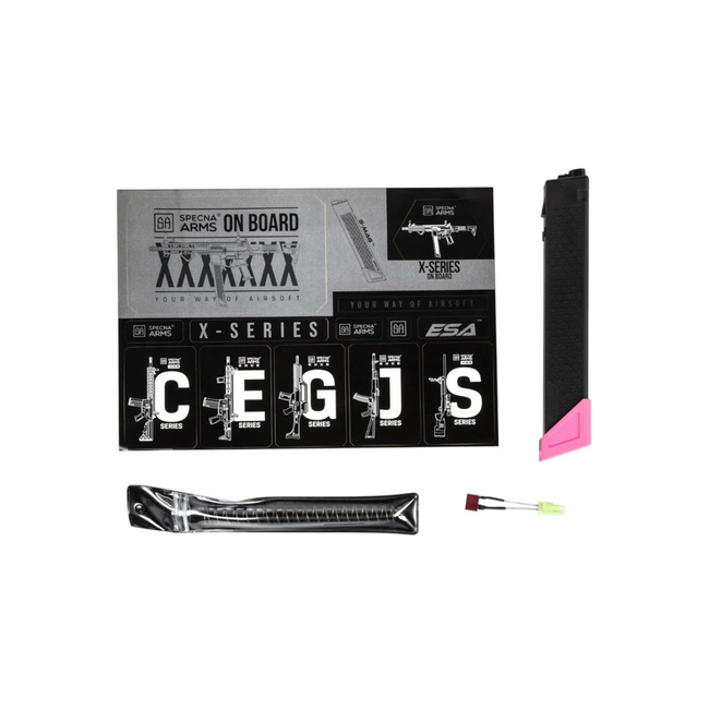 Airsoft Electric Rifle - SA-FX02 FLEX HAL ETU - Pink - Specna Armss