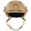 US Helmet - "FAST-paratroopers" - ABS-plastic - rails - Coyote Tan - MFH
